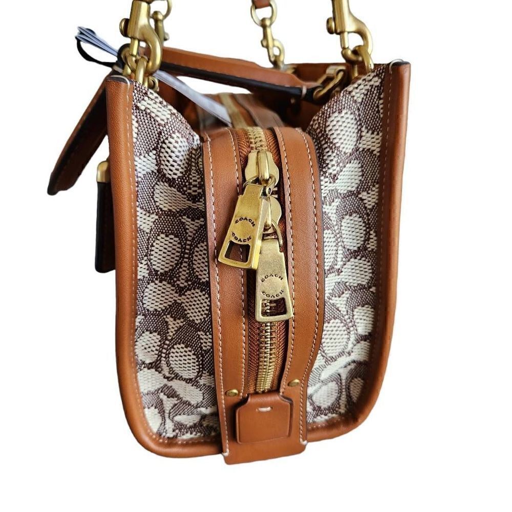 Disney X Coach Rogue 25 Bag In Signature Textile Jacquard With Mickey Mouse And - Picture 5 of 9